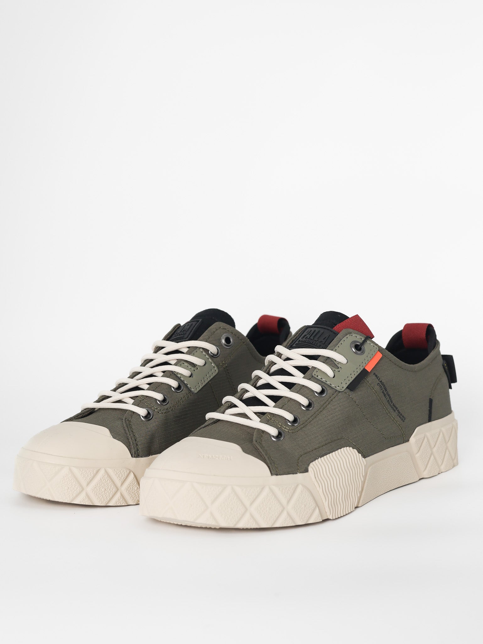 Palladium Sneaker Ace City Shell Olive Night
